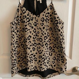 Leopard cami blouse!